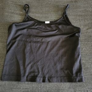 Black tank - plain M/L - MOVING SALE